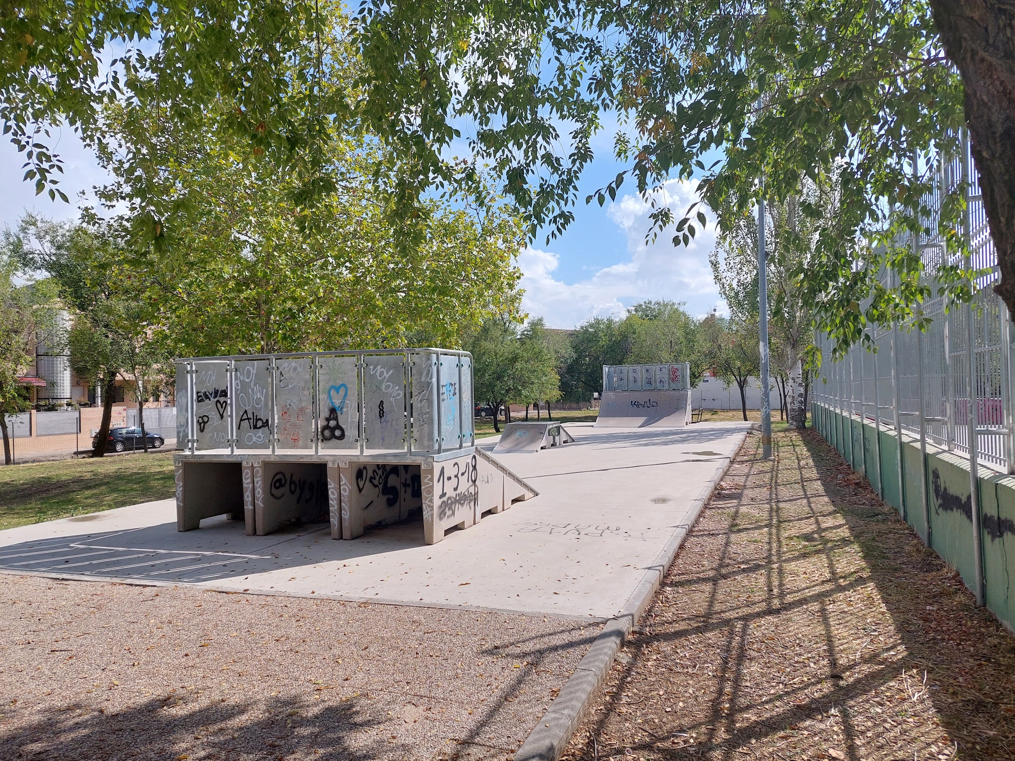 Las Carcavas skatepark